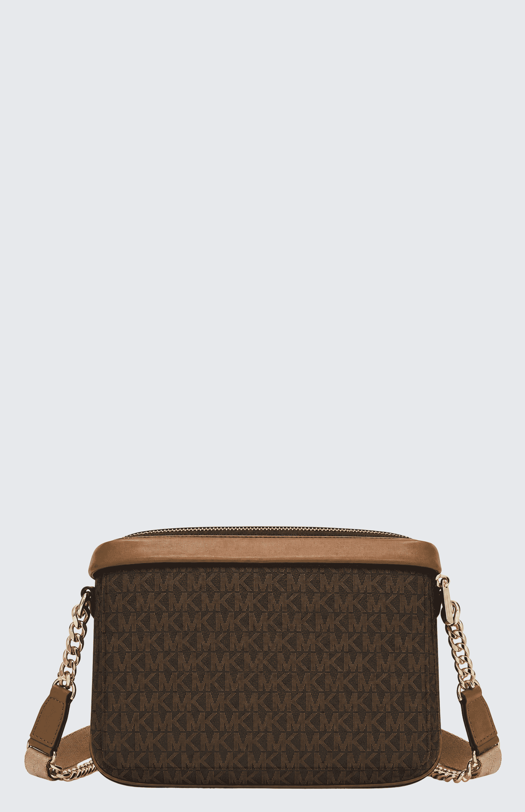 Michael Kors Slater Sling Pack Brown Acorn back view